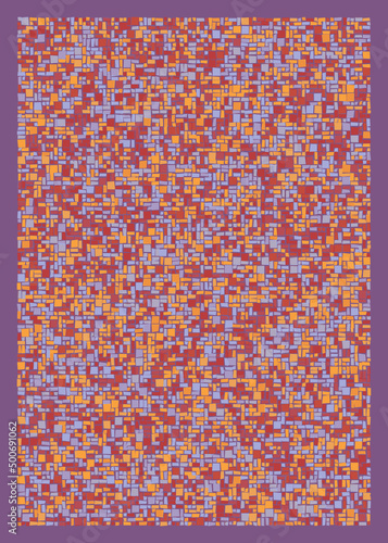 Offset Quads generative art background art illustration