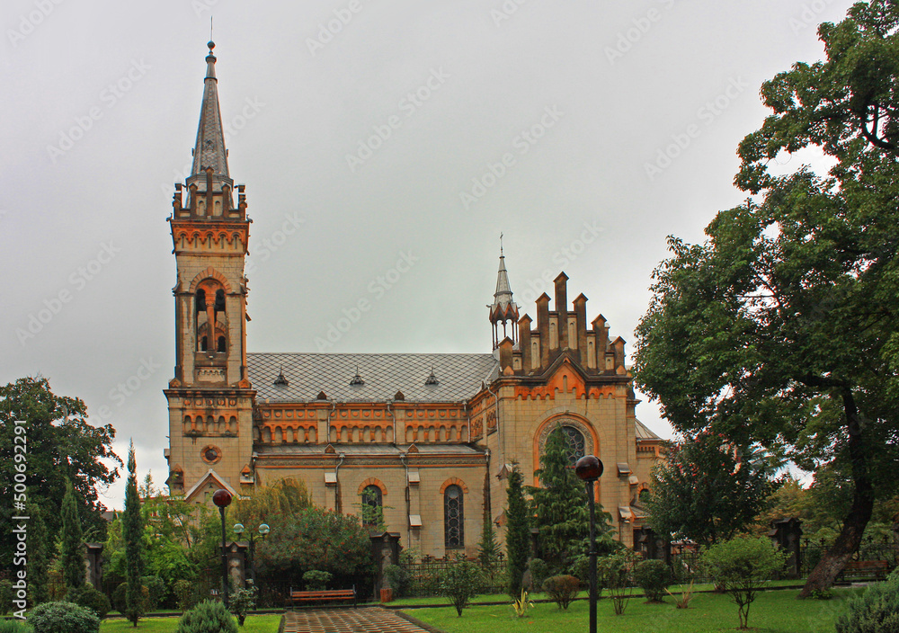 Georgian Orthodox Cathedral of the Virgin Mary in Batumi, Georgia