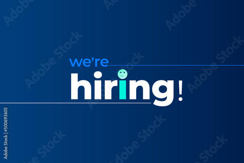 we are hiring.
Hiring Job post template,
Hiring recruitment open vacancy template
advertisement social media design, Vector