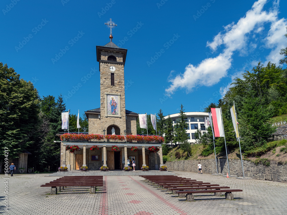 Sanctuary of Our Lady Queen of Poland, Szczyrk, Poland Sanctuary of Our Lady Queen of Poland, Szczyrk, Poland