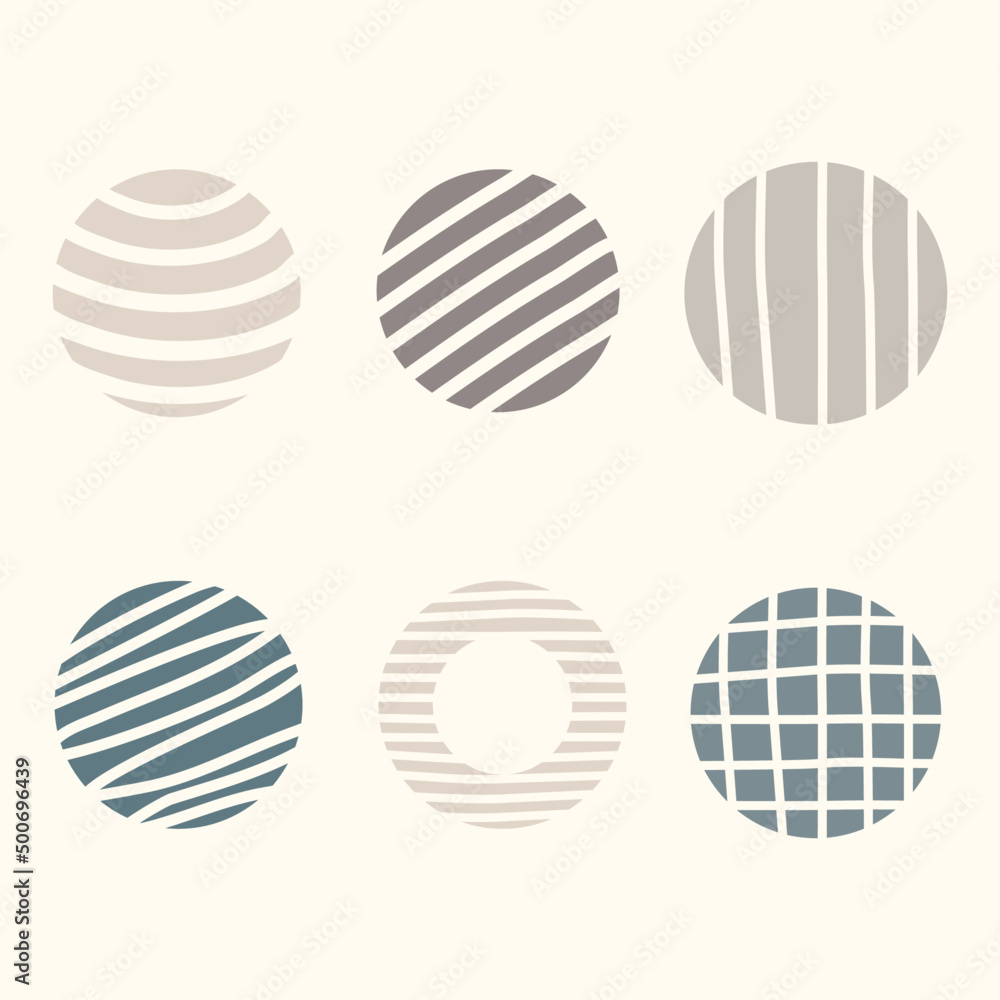 Circle shape doodle hand drawn element vector and illustration. Circle shape doodle hand drawn element vector and illustration.