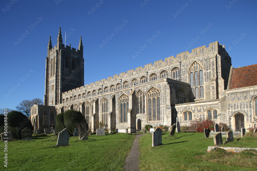 Fototapeta premium Holy Trinity Church, Long Melford, Suffolk, UK