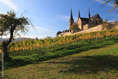 Michaelsberg Abbey in Bamberg  Germany