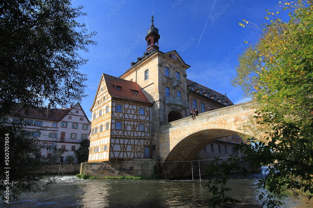 Old town hall in Bamberg, Germany