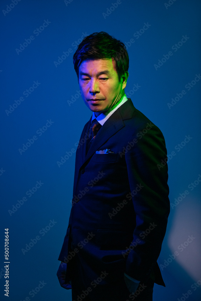 Fototapeta premium 50代ビジネスマン