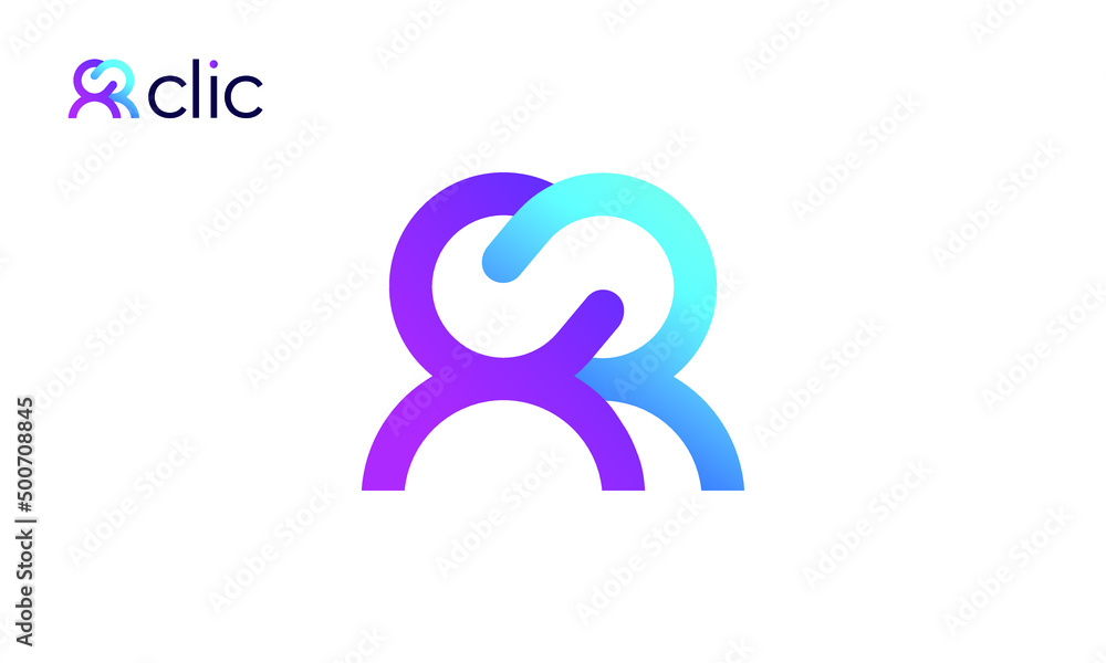 Human Chat technology Logo design Human Chat technology Logo design