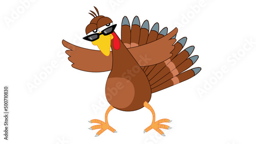 turkey bird attiude  photo