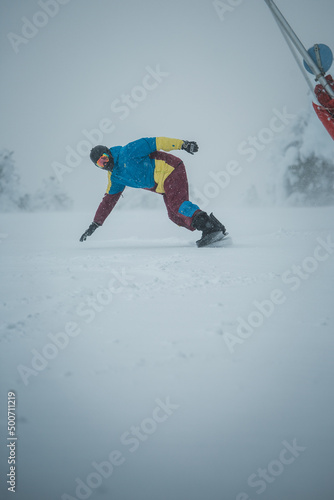 Snowboarding