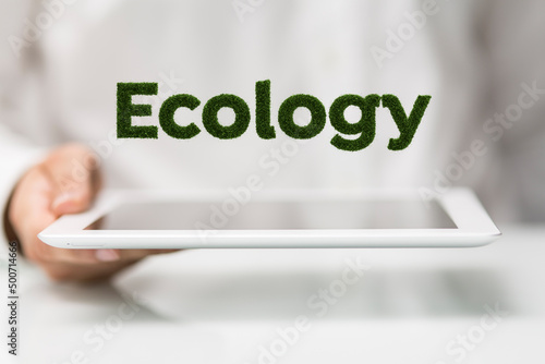Eco green energy. Mixed med...