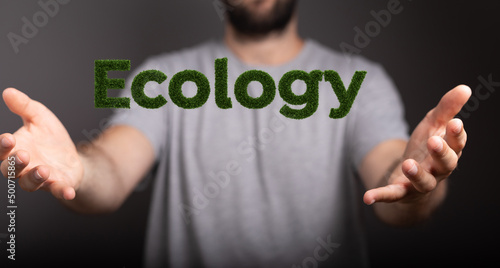 Eco green energy. Mixed med...