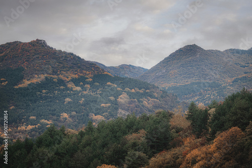 autumn in the mountains