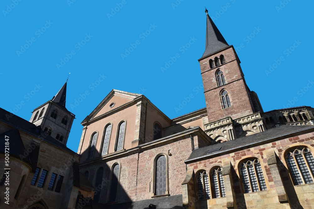Tours de la cathédrale de Trèves. Allemagne