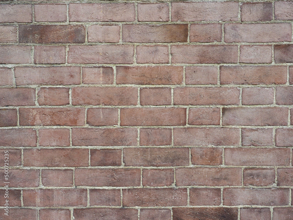 Fototapeta premium red brick wall background