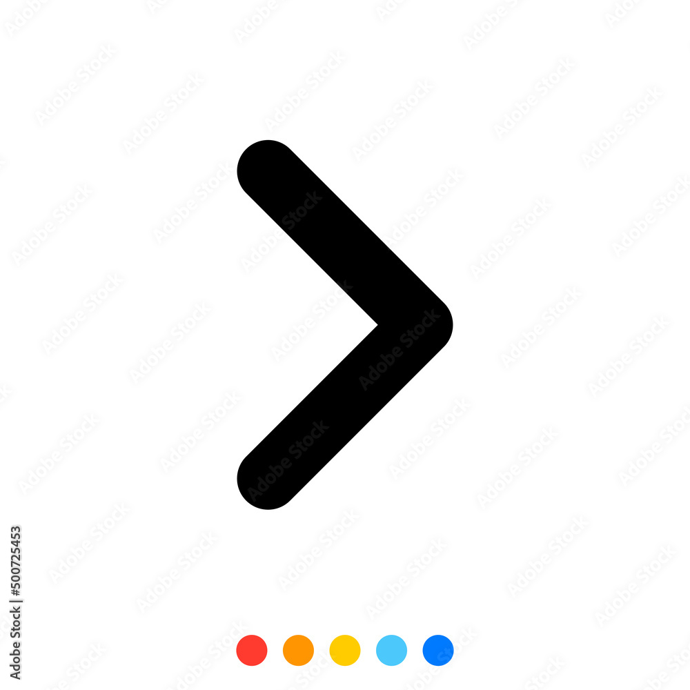 Black arrow icon, Vector, Illustration. Black arrow icon, Vector, Illustration.