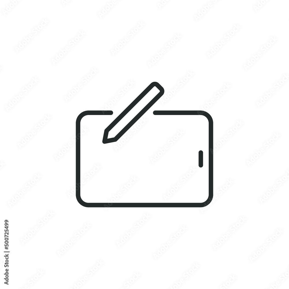 simple vector icon tablet editable. isolated on white background. simple vector icon tablet editable. isolated on white background.