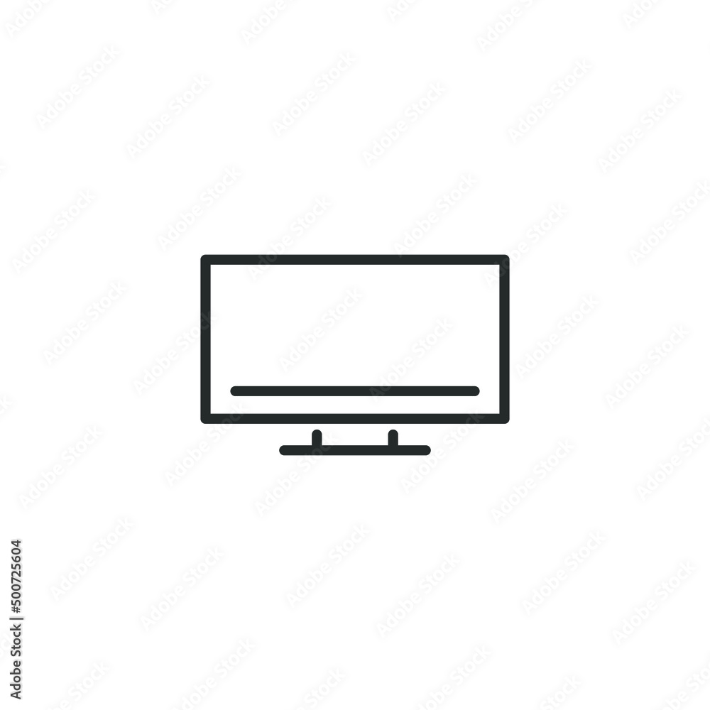 simple vector icon computer editable. isolated on white background. simple vector icon computer editable. isolated on white background.