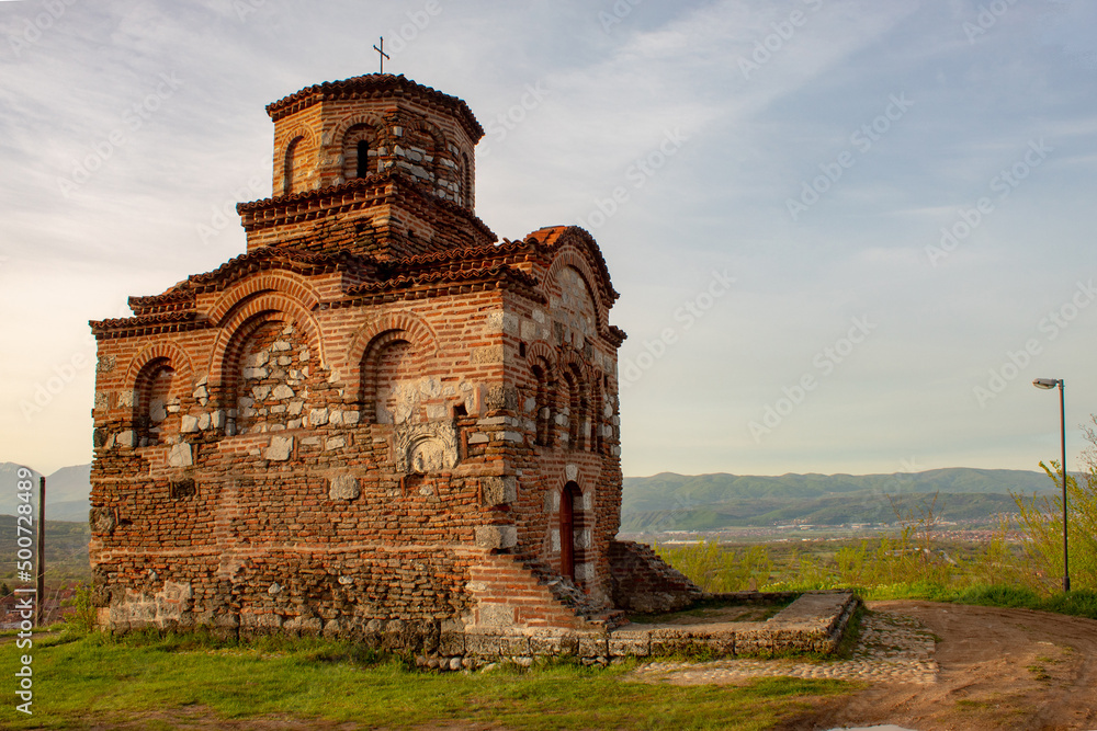 Latin Church in Gornji Matejevac. Very old building in Serbia.