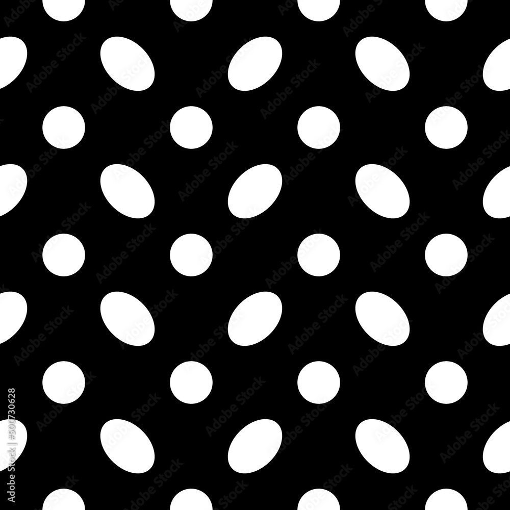 Seamless pattern. Circles, ovals ornament. Polka dot wallpaper. Dots, figures motif. Rounds background. Geometric backdrop. Spots image. Digital paper, textile print, abstract. Dotted illustration. Seamless pattern. Circles, ovals ornament. Polka dot wallpaper. Dots, figures motif. Rounds background. Geometric backdrop. Spots image. Digital paper, textile print, abstract. Dotted illustration.