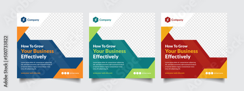 Corporate Social Media Post or Banner Design Template