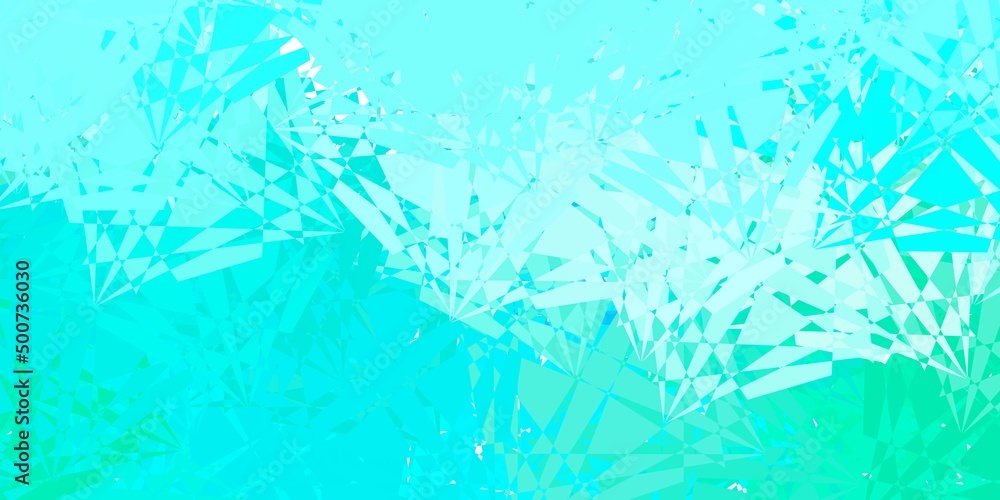 Dark Green vector pattern with polygonal shapes. Dark Green vector pattern with polygonal shapes.