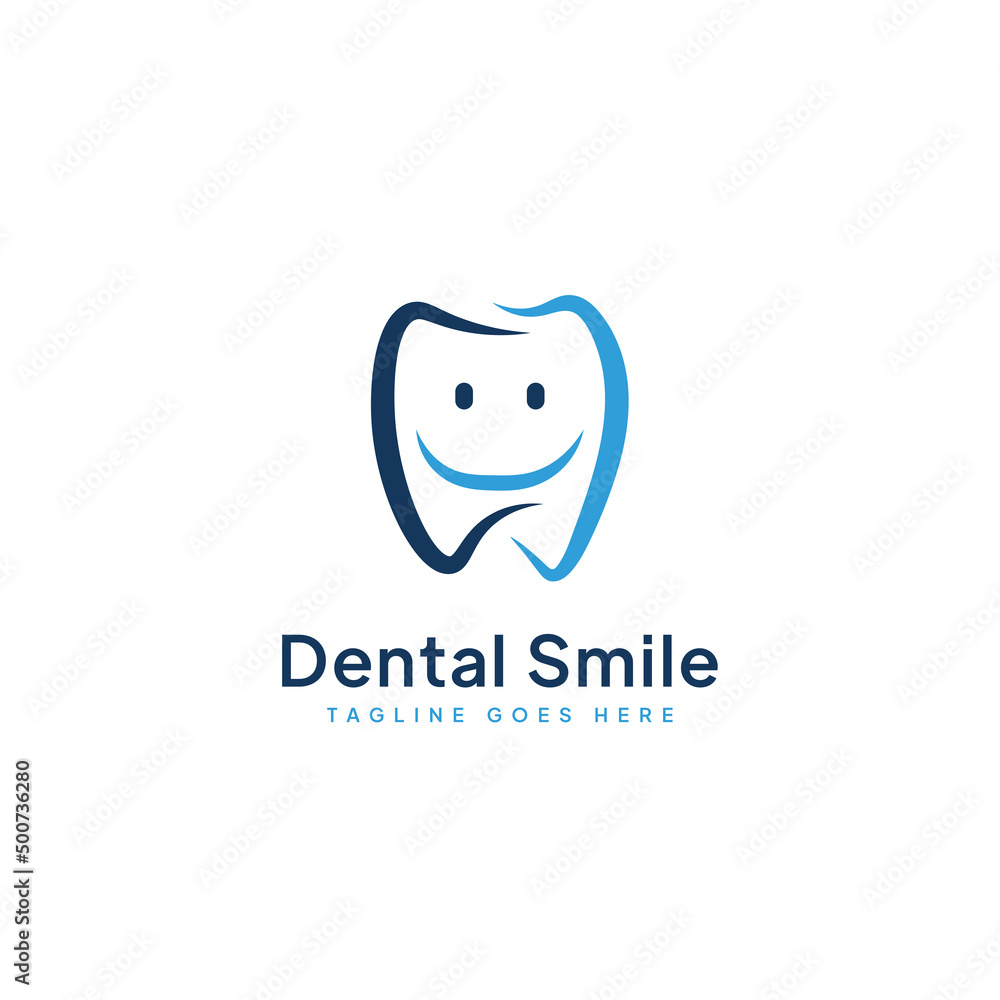 Dental Smile Logo Vector, Dental Health Logo. Dental Smile Logo Vector, Dental Health Logo.