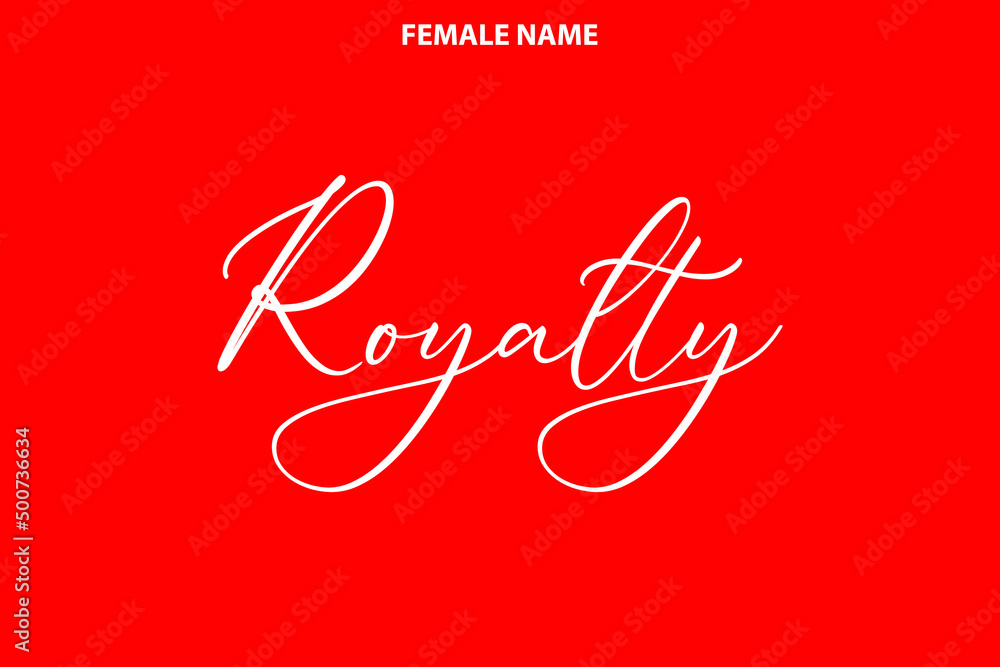 Hand Drawn Vector Girl Name
Royalty on Red Background Hand Drawn Vector Girl Name
Royalty on Red Background