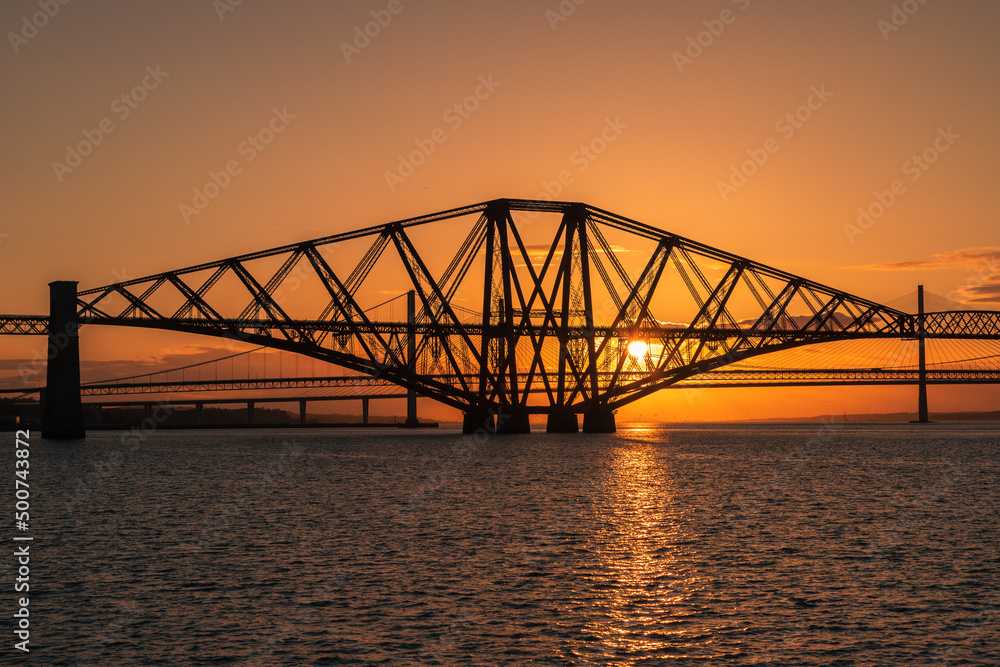 Forth Bridge at Sunset Forth Bridge at Sunset