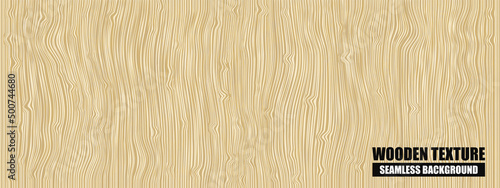 Vector wooden repeatable background. Beige design. Striped wood seamless pattern. Realistic board surface