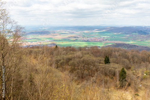 Wanderung zu den Gleichbergen bei Römhild in Südthüringen - Thüringen - Deutschland