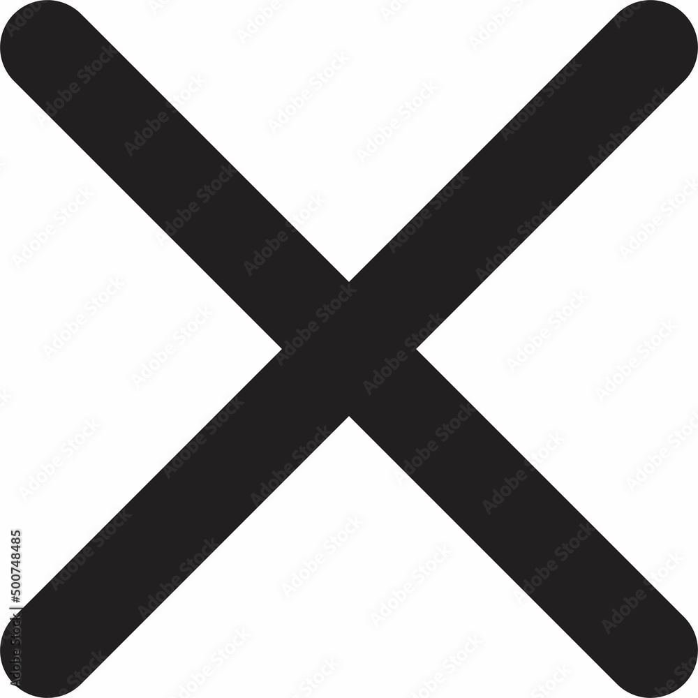 Obraz premium wrong icon