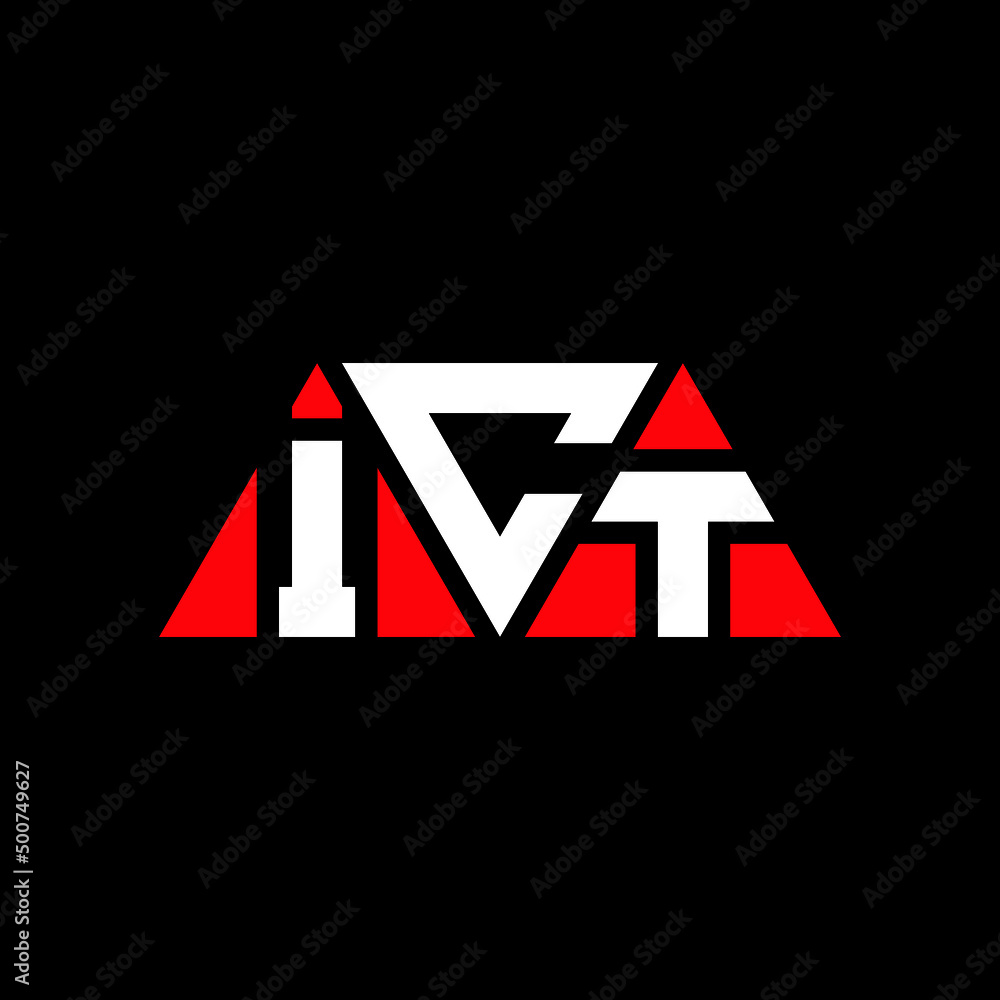 ICT triangle letter logo design with triangle shape. ICT triangle logo design monogram. ICT triangle vector logo template with red color. ICT triangular logo Simple, Elegant, and Luxurious Logo... ICT triangle letter logo design with triangle shape. ICT triangle logo design monogram. ICT triangle vector logo template with red color. ICT triangular logo Simple, Elegant, and Luxurious Logo...