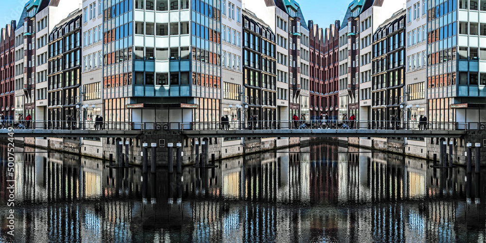 Fototapeta premium Hamburg-Collage