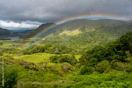 Ring of Kerry - Killarny National Park - Regenbogen in den Bergen