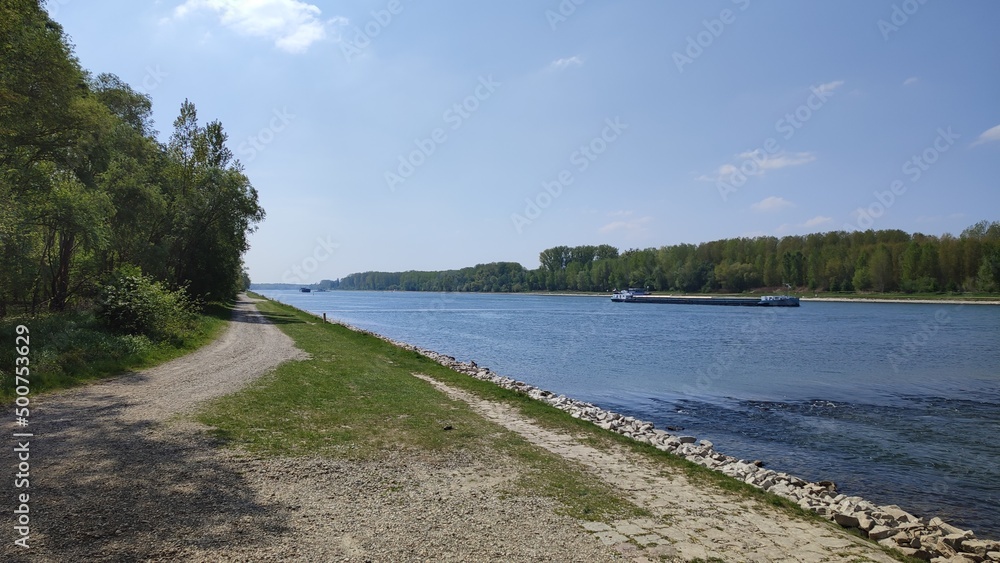 Karlsruhe Rhein Rheinfähre Karlsruhe Rhein Rheinfähre