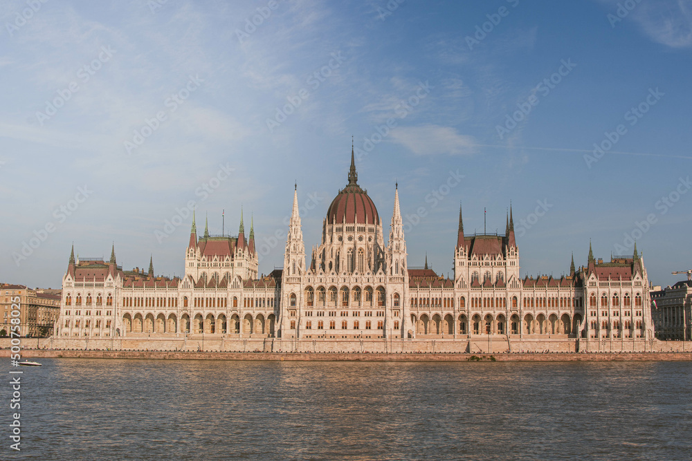 Budapest Famous Landmarks in the Summer