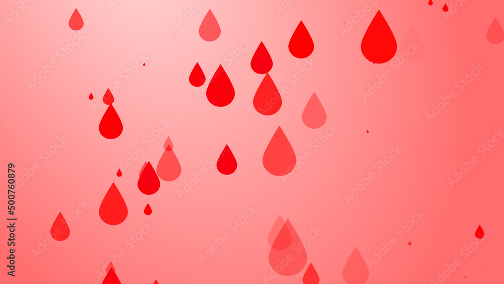 Medical health red blood drop pattern background. Abstract healthcare for World Blood Donor Day. Medical health red blood drop pattern background. Abstract healthcare for World Blood Donor Day.
