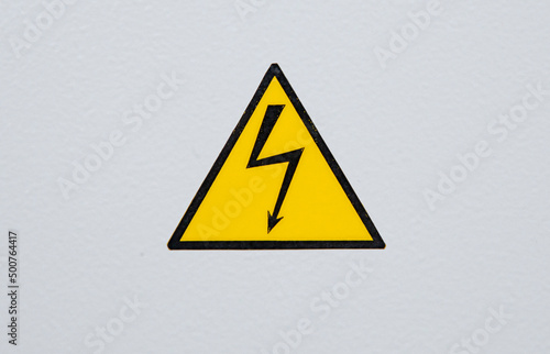 voltage sign