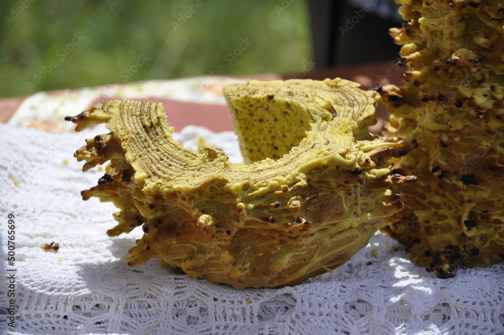 Kołacz, ciasto regionalne, jedzenie, potrawy, gastronomia, kulinaria,