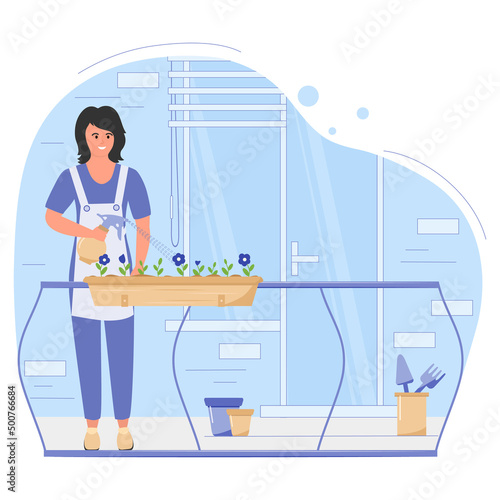 Girl Houseplant Home Gardening Floriculture Growth
