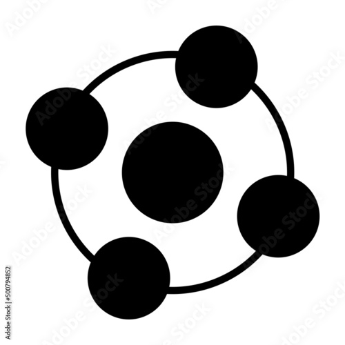 Five elements symbol, modeled on crop circle pattern, found at Crabwood, west of Winchester in Hampshire, England. Circles for fire, earth, water and air on a circle, akasha or ether in the center.