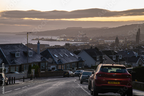 Greenock Lyle hill sunrise