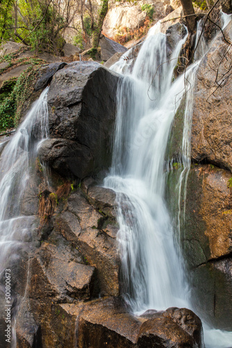 Fototapeta Naklejka Na Ścianę i Meble -  Nogaleas Ravine Waterfalls, Spain