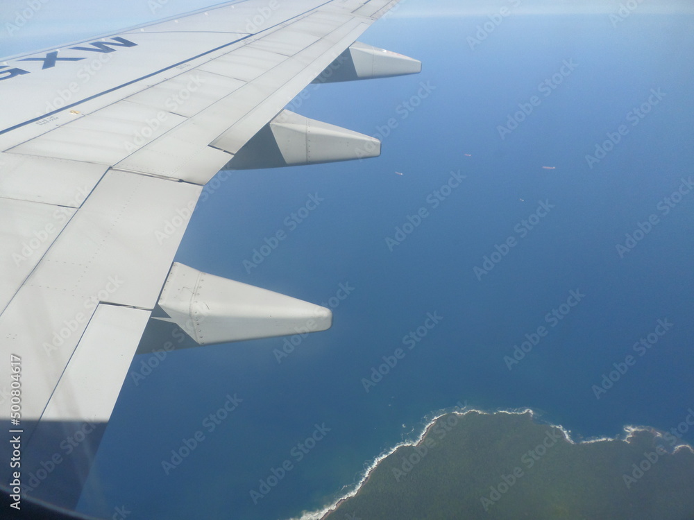 view from airplane window view from airplane window