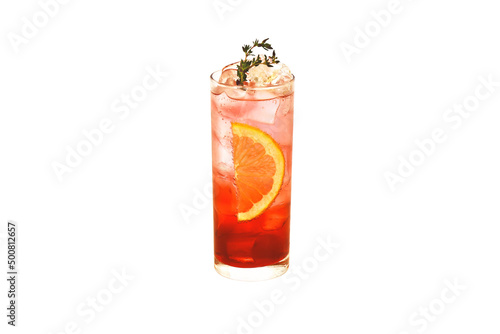 a picture of a drink with a white background photo