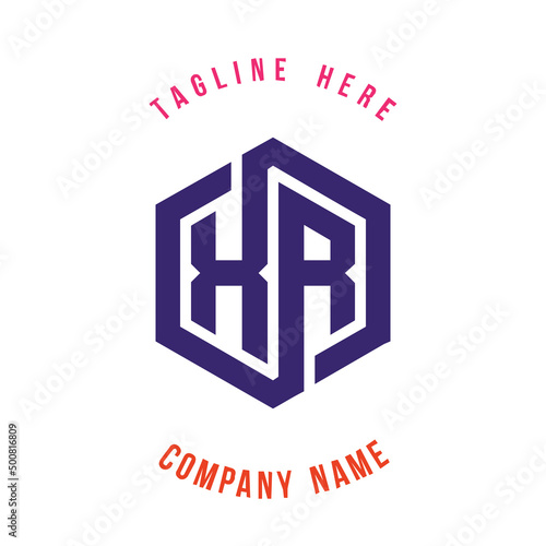 XR  lettering logo is simple, easy to understand and authoritative
