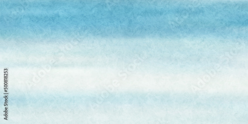 海　水彩　和紙　背景