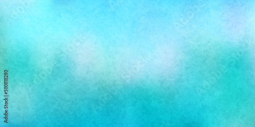 海　水彩　和紙　背景