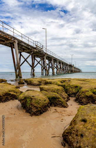 The jetty at Port Noarlunga South Australia on February 28th 2022