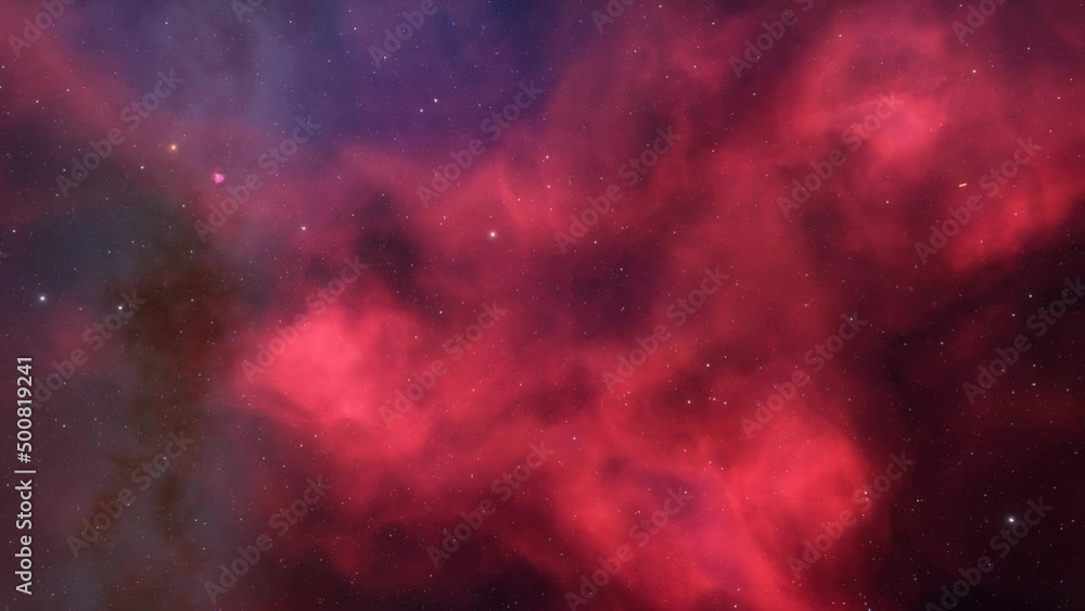 Flying Through The Stars And Nebula In Space. Looped Video. Space Background. Flying Through The Stars And Nebula In Space. Looped Video. Space Background.