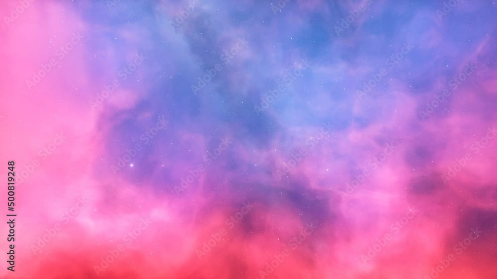 Flying Through The Stars And Nebula In Space. Looped Video. Space Background. Flying Through The Stars And Nebula In Space. Looped Video. Space Background.